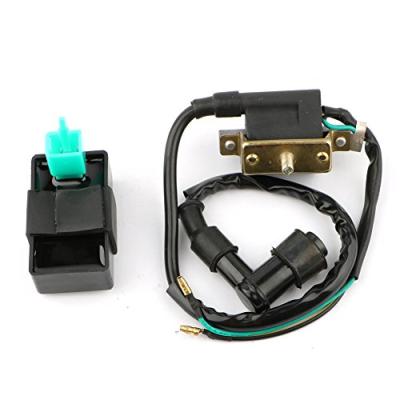 China 5 Pin AC CDI Box + Ignition Coil For Kick Starter Engine 50cc 70cc 90cc 110cc 125cc ATV Dirt Bike and Go Kart Mine Bike Dune Ignition Coil for sale