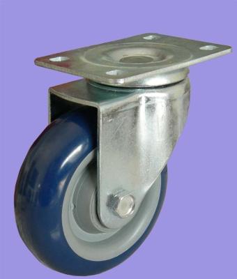 China High Quality Swivel PVC Casters Wheel With Heavy Duty Brake Castors 023 for sale