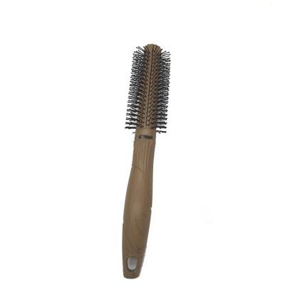 China For Curly Mane Home Comb Hog Roller Hair Use Inner Loop Blowing Straight Hair Shaping Round Comb Household Roller Comb for sale