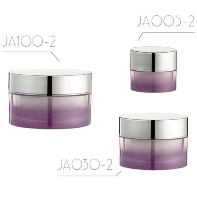 China Cosmetics Round Cosmetic Jars 15g 30g 50g Acrylic Jar for sale