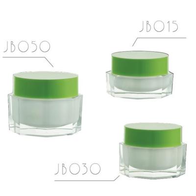 China Skin Care Cream Multi-face Cream Jar Acrylic Cosmetic Cream Jar For Personal Care for sale