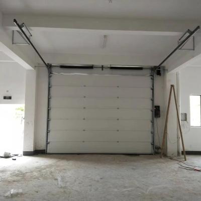 China Sound Insulation Insulated Industrial Sectional Doors For Interior And Exterior Use for sale