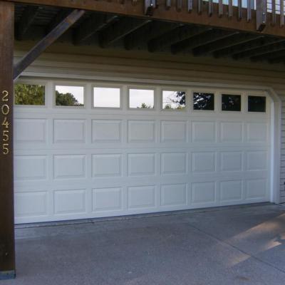 China High Quality Cheap Anti Theft Garage Electric Steel Sectional Overhead Doors From China for sale