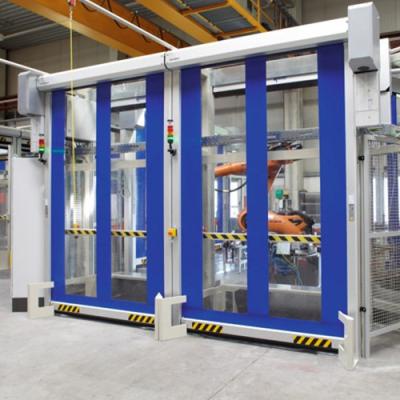 China Modern Hot Sale PVC Speedy Roller Shutter Roll Up Doors High Speed ​​Interior Door For Workshop for sale