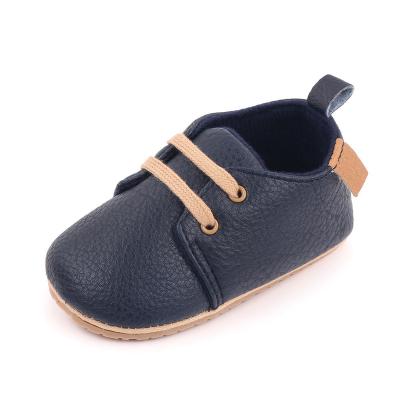 China Hot Selling Newborn Infant Soft Walking Sneakers Lighted Toddler Girl Boy Prewalker Soled Baby Walking Sneakers for sale