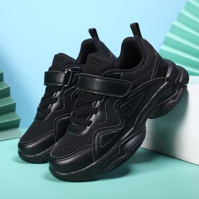 China Hot Selling Durable Walking Casual Children's Fashion Shoes Kids PU Sports Fitness Walking Shoes for sale