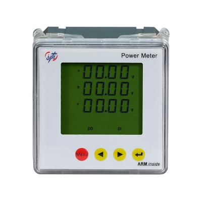 China (Modbus RTU Protocol) Long Lifespan RS485 LCD Combination Meter High Quality Smart Three Phase LCD Display Digital Panel AC Three Phase Meter for sale