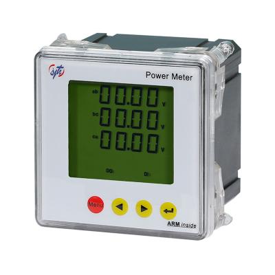 China (Modbus RTU Protocol) Professional and Accurate Wholesale Price RS485 Three Phase Panel Smart Digital AC Meter LCD Digital Display Three Phase AC Dispense for sale