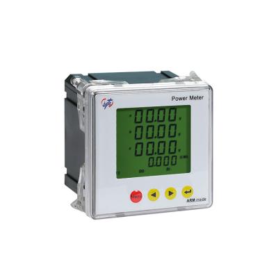 China High quality three-phase RS485 (Modbus RTU protocol) /DI/DO electronic power meter adopts RS485 Modbus UI communication monitor digital multimeters KWH htew-7y1 for sale