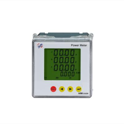 China Professional three-phase RS485 (Modbus RTU protocol) /DI/DO electronic energy meter adopts RS485 Modbus UI communication monitor digital multimeters KWH htew-7y1 for sale