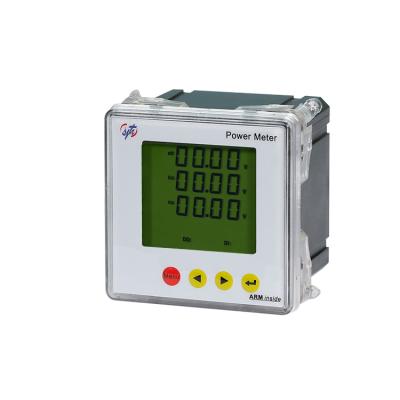 China (Modbus RTU Protocol) Best Selling Smart 3-Phase LCD Display RS485 Voltmeter LCD Panel AC Panel Digital AC Voltmeter HTEW-X7U3-Y for sale