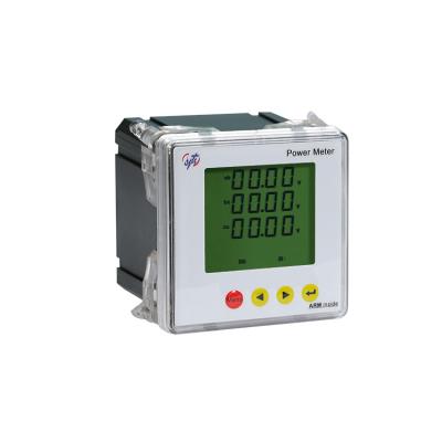 China (Modbus RTU protocol) cheap price RS485 price panel ac lcd voltmeter htew-x7u3-y smart custom three phase lcd display digital ac voltmeter for sale