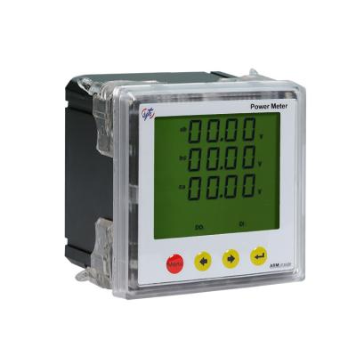 China (Modbus RTU Protocol) Multi-Function LCD Panel RS485 AC Voltmeter htew-x9u3-y Intelligent Three-Phase LCD Display Digital AC Voltmeter for sale