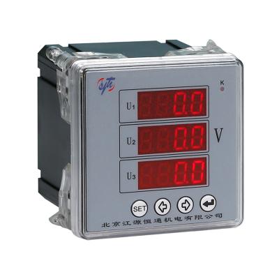 China (Modbus RTU Protocol) RS485 Mini Voltmeter Factory Direct Sales Multifunctional AC Voltmeter for sale