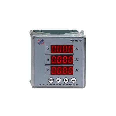 China Hot Manufacturer RS485 (Modbus RTU Protocol) Mini htew-x7i3 Smart Inductive Digital Three Phase LED Display Panel AC Voltmeter AC Ammeter for sale