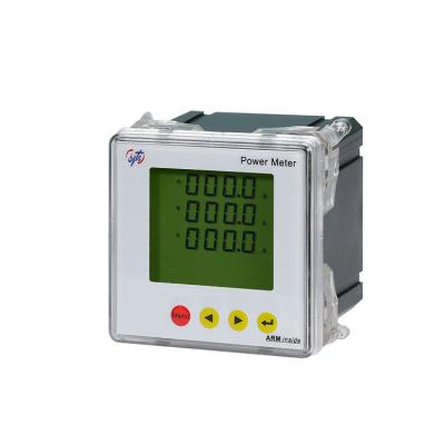 China (Modbus RTU Protocol) Competitive Price RS485 Intelligent Three Phase AC Ammeter htew-x7i3-y LCD Display Panel Digital AC Voltmeter for sale