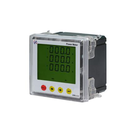 China (Modbus RTU Protocol) RS485 Smart AC Three Phase LCD htew-x9i3-y LCD Display Panel AC Voltmeter Digital Ammeter for sale