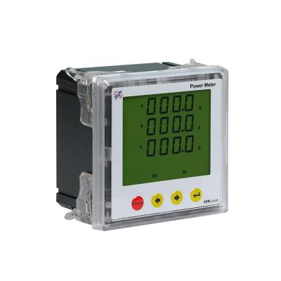 China (Modbus RTU Protocol) Customized RS485 AC High-End htew-x9i3-y 3-Phase Intelligent LCD Display Panel AC Voltmeter Digital Ammeter for sale