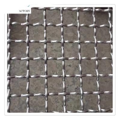 China Corrosion Resistance Wire Screen Mesh 304 Woven Crimped Stainless Steel Wire Mesh for sale