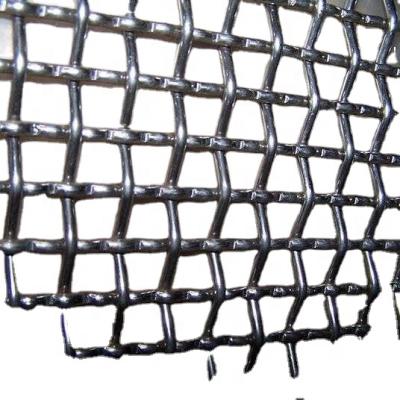 China Plain Weave Factory Supply Galvanized Crimped Square Woven Wire Mesh / Stainless Steel Crimped Wire Mesh for sale