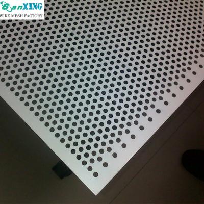 China Corrosion Resistance 304 Stainless Steel 316 Micron Round Hole Perforated Metal Sheet for sale