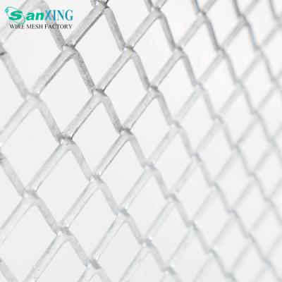 China Plain Weave Wall Plaster Mesh Stainless Steel Expanded Metal Mesh In Rhombus Mesh for sale