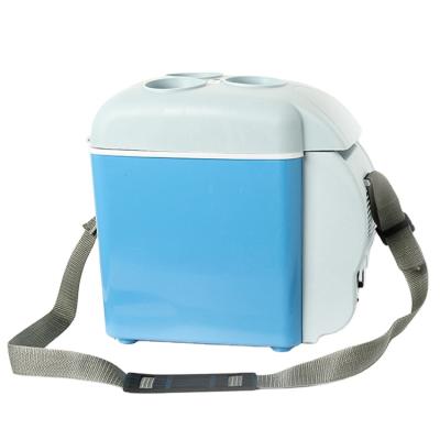 China China-chic new 7.5L portable refrigeration with cold and heating using Mini Car Refrigerator for sale