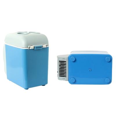 China Small portable color refrigerator and heater for 12V car for sale