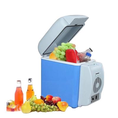 China Mini Portable 12 Color and Heating Valtage Car Refrigerator for sale