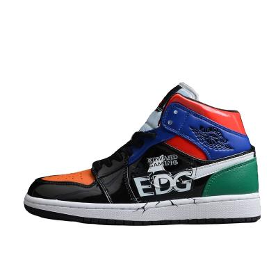 China Running shoes running shoes fashion sneakers original basketball shoes air 1s retro brand aj air 1 Lol Edg Jointed Name Style running shoes for sale