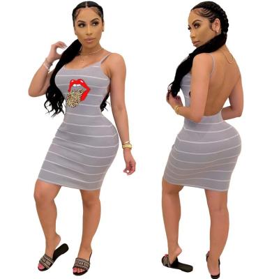 China New Styles Anti-wrinkle Women Clothing Ladies T-shirt Dress Sexy Lavender Color Clothes One-Piece Dress for sale