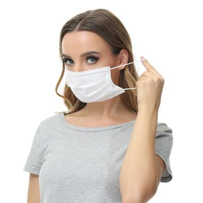 China Best Medical Care Price Masker 3 Ply Play Non Woven Earloop Flat Type II On Stock Medical Disposable Face Mask for sale