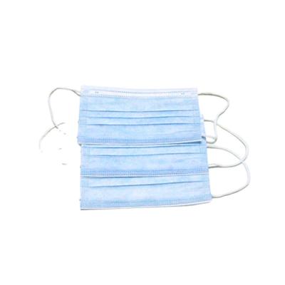 China Dust Proof Earloop Disposable China 3ply Non Woven Face Mask for sale