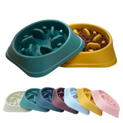 China Wholesale Sustainable Clog Proof Cat Bowl Slow Feeder Food Dog Feeding Mat for sale