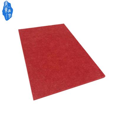 China Industrial Environmentally Friendly Acoustic Acoustical Decorative Hexagonal Fiberboard Wall Panels PET Felt Panels for sale