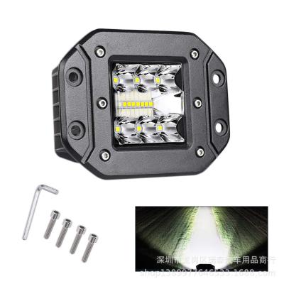 China 12v Ip68 Aluminum Gallipot Led Light Anti-vibration Led 4x4 Car Headtable 2021 New Design And Dimmable LED Work Light for sale