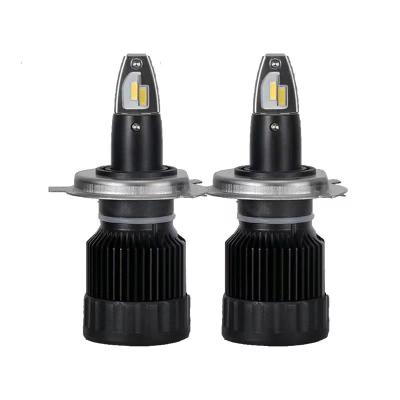 China Car Light High Power CSP Led Chips 48W 6000LM Csp 9006 H1 H3 Car LED Headlight 6000K H7 H11 H4 9005 for sale