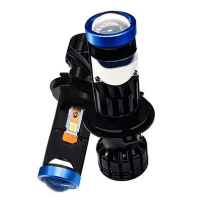 China Car Light New Arrivals Mini Car Projector Headlamp Bulb H4 H7 Lens Led Light Lens Led Projector Headlight for sale