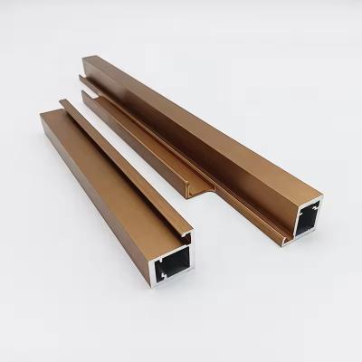 China Extruded Aluminium Edge Trim Profiles Kitchen Cabinet Customized for sale