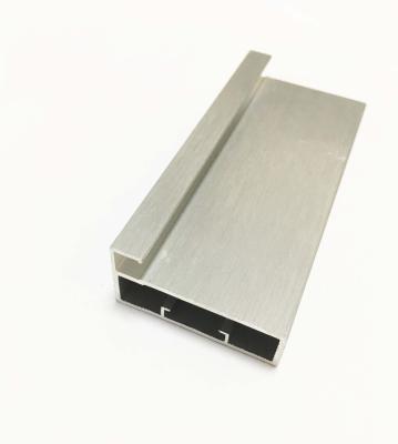 China Venta caliente India Mercado de la cocina el gabinete de la puerta marco de aluminio 45Mm perfil de la cocina en venta