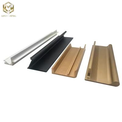 China Various Surface Treatment 1% Tolerance Kitchen Cabinet Handle Hardware Profile Sample Available Origin From Vietnam for sale