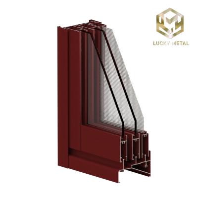 China Aluminum Profile Window Profile Aluminum Thermal Break Aluminum Roof Window Profile for sale