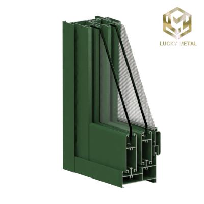 China Aluminum Profile Doors And Windows Sound Insulation And Heat Insulation CNC Extruded for sale