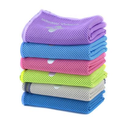 China Compressed Custom Printed Cooling Towels Ice Instant Cooling Towels for sale