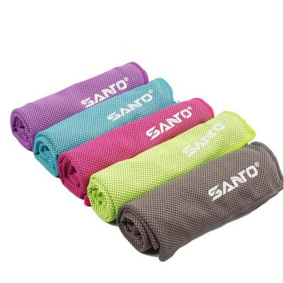 China TOWEL FACTORY Gym Microfiber Compressed COOLING Instant Cooling Towel With Custom Logo for sale