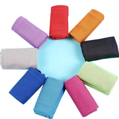 China Custom Cooling Fast Cooling Compressed Absorbent Cold Towel Sports Towel Strong Sweat for sale