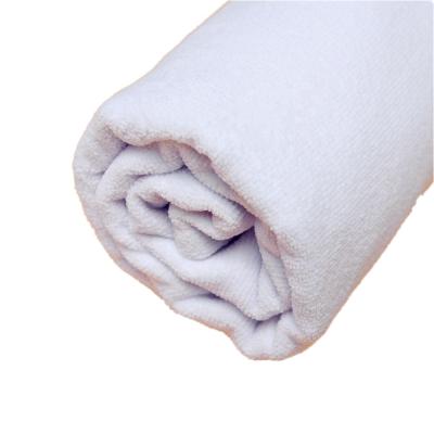 China 100% Polyester Microfiber White Compressed Sublimation Printed Beach Towel 75X150CM for sale