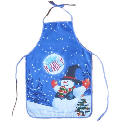 China 100% washable cotton printed kitchen apron for sale