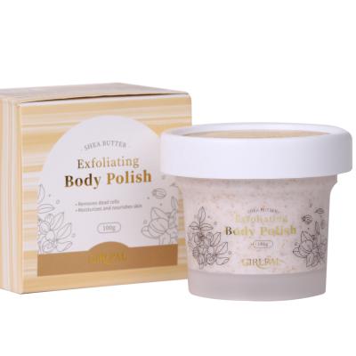 China Exfoliator OEM Private Label Reasonable Price Exfoliating Skin Energetic And Nourishing Body Scrub Cream for sale