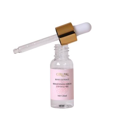 China Whitening Rose Serum Water Deep Hydrating and Moisturize Face Care Rose Petal Water Serum Manufacturer for sale